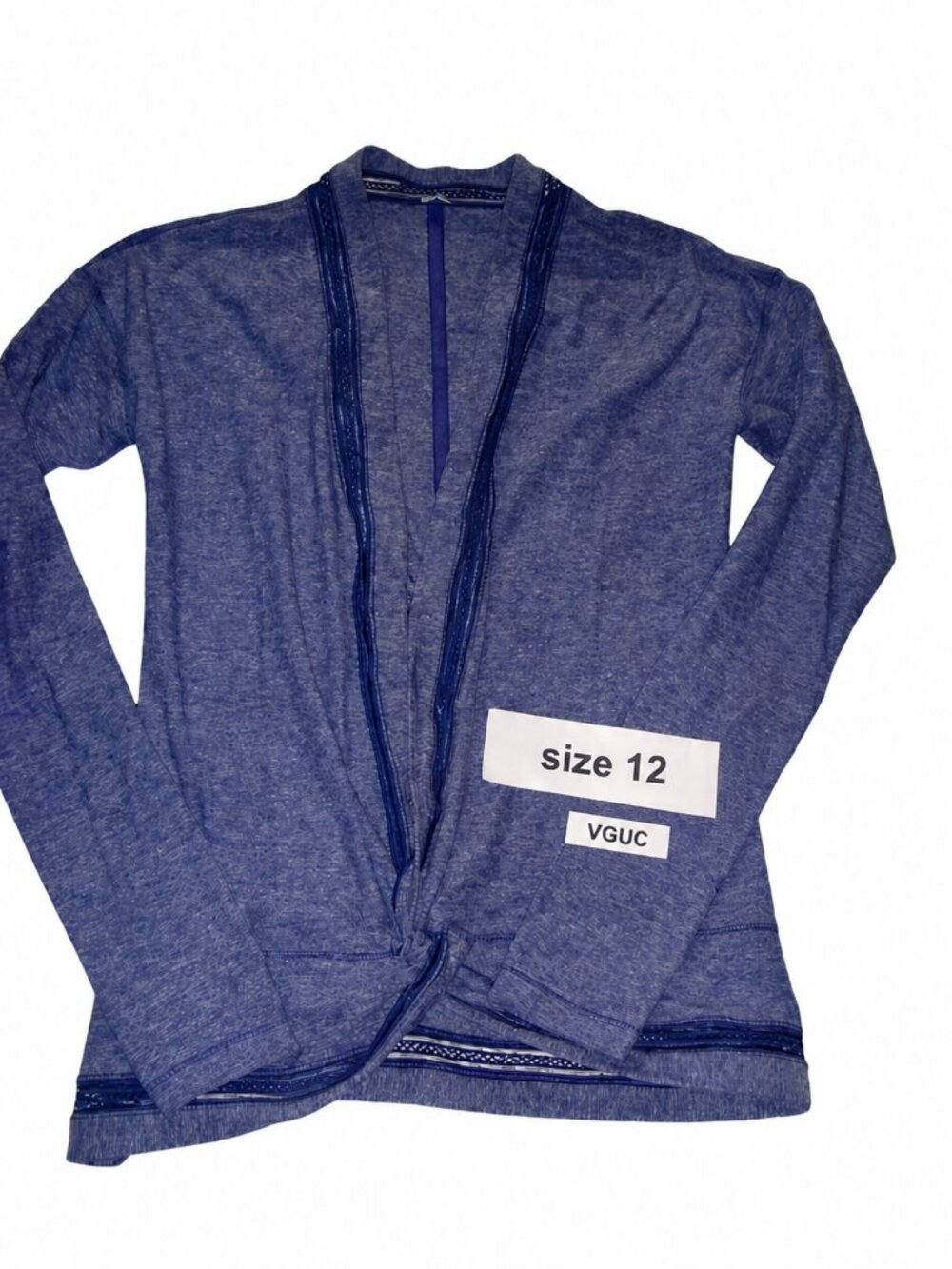 Ivivva Girl by Lululemon 🍋Own The Move Shrug purple thumbholes size 12